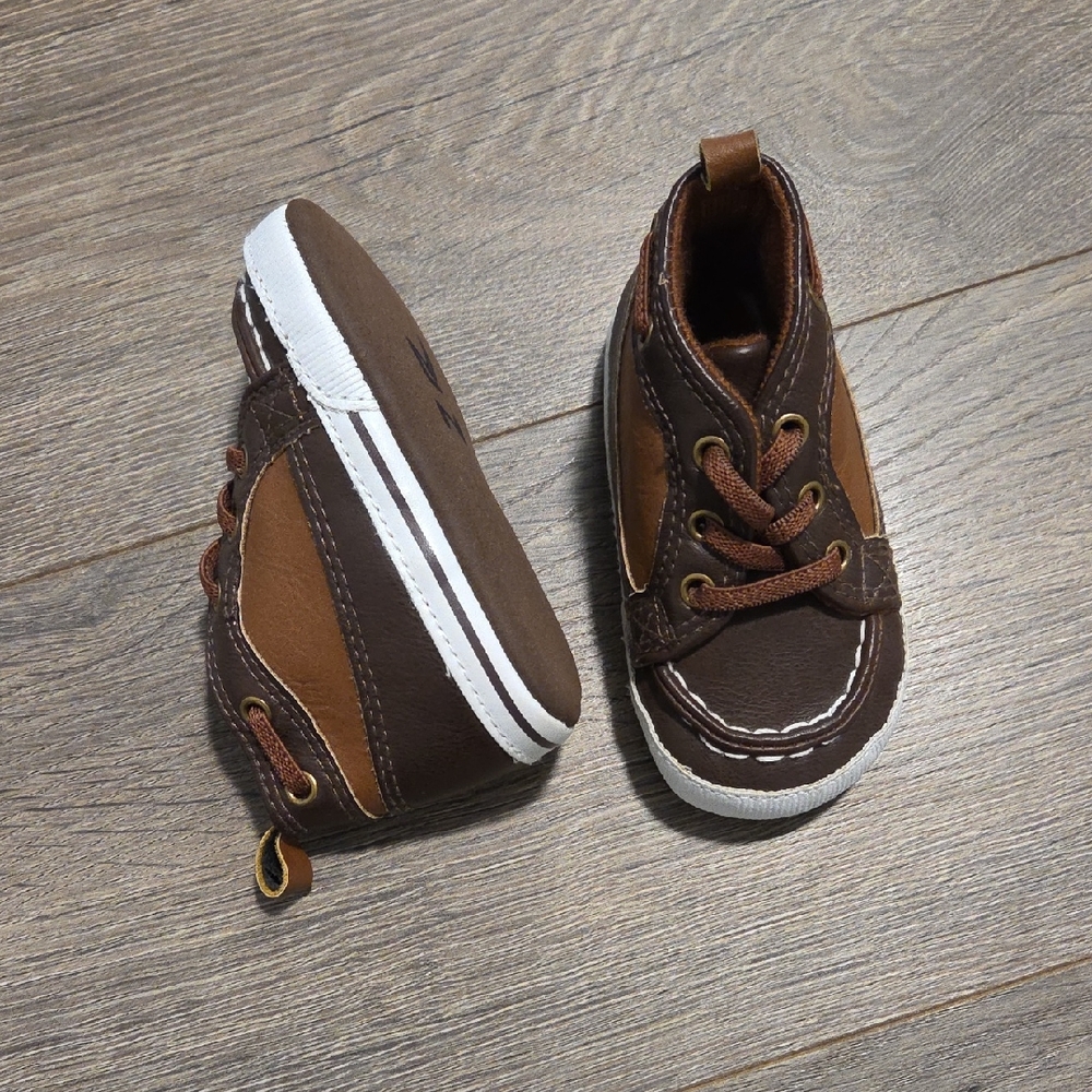 Carter's Slip On Faux Leather Toddler Shoes